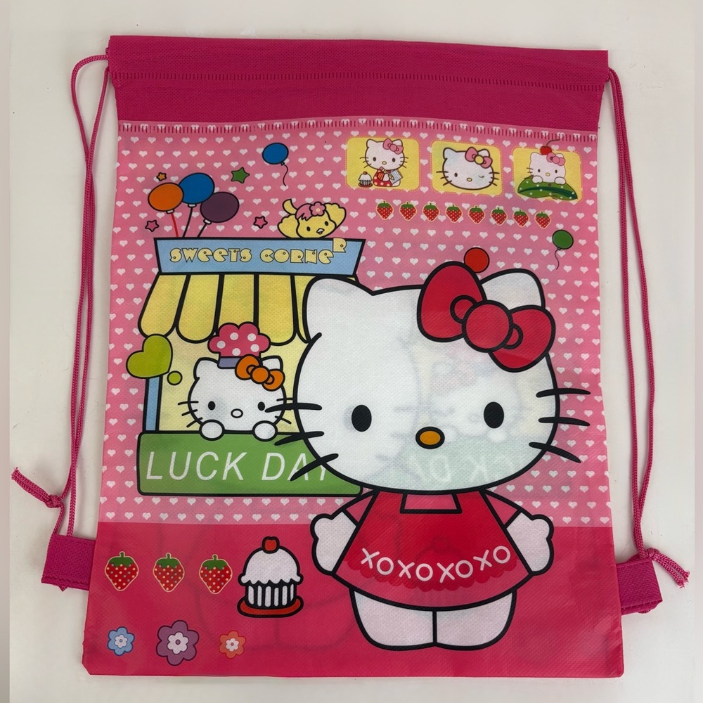 Hello Kitty Pink Drawstring Bag - Picture 4 of 4